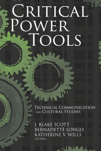 Book Cover Critical Power Tools: Technical Communication and Cultural Studies (SUNY series, Studies in Scientific and Technical Communication)