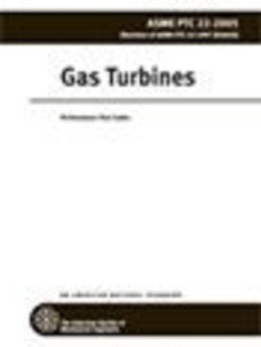 Performance Test Code on Gas Turbines PTC 22