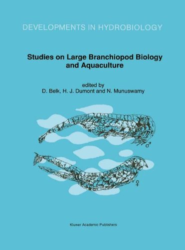 Studies on Large Branchiopod Biology and Aquaculture (Developments in Hydrobiology)
