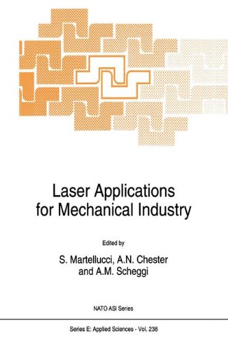 Laser Applications for Mechanical Industry (Nato Science Series E: (closed))