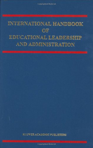 International Handbook of Educational Leadership and Administration (Springer International Handbooks of Education)