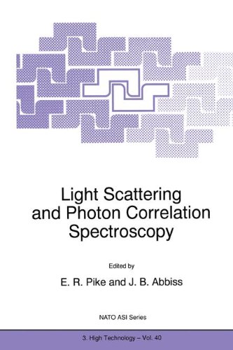 Light Scattering and Photon Correlation Spectroscopy (Nato Science Partnership Subseries: 3 (closed))