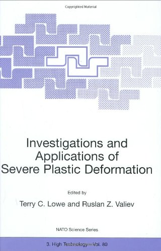Investigations and Applications of Severe Plastic Deformation (NATO Science Partnership Sub-Series: 3:)