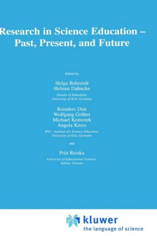 Research in Science Education  -  Past, Present, and Future