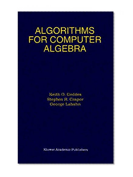 Algorithms for Computer Algebra