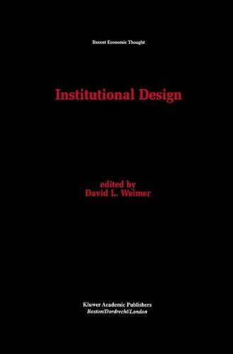 Institutional Design (Recent Economic Thought)