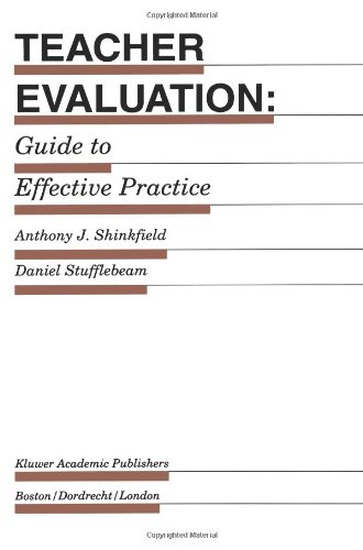 Teacher Evaluation: Guide to Effective Practice (Evaluation in Education and Human Services)
