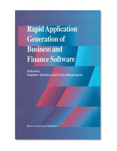 Rapid Application Generation of Business and Finance Software