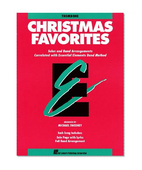 Book Cover Essential Elements Christmas Favorites: Trombone
