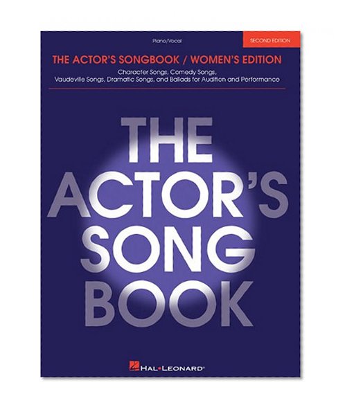 The Actor's Songbook: Women's Edition (Piano Vocal Series)