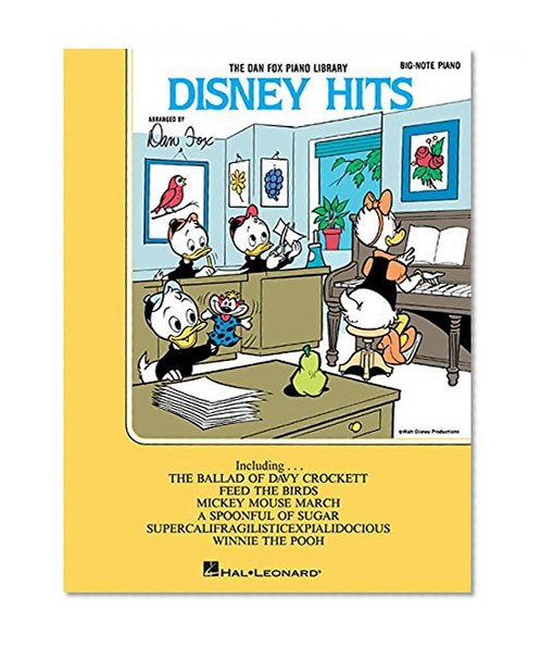 Disney Hits Big Note (Dan Fox Piano Library)