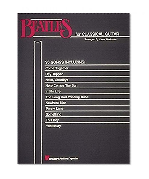 Beatles for Classical Guitar: Guitar Solo