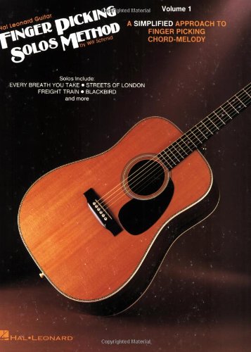 Hal Leonard Guitar Finger Picking Solos Method: Volume 1