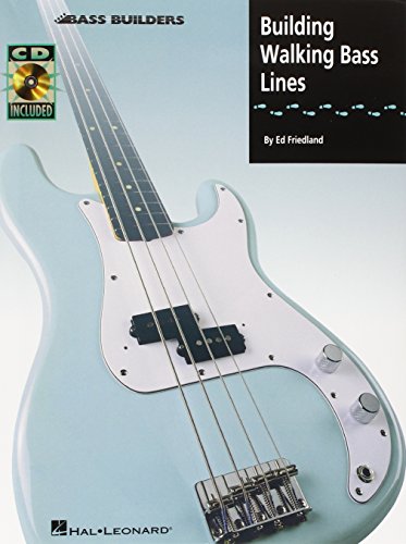 Book Cover Building Walking Bass Lines Book/Online Audio (Bass Builders)