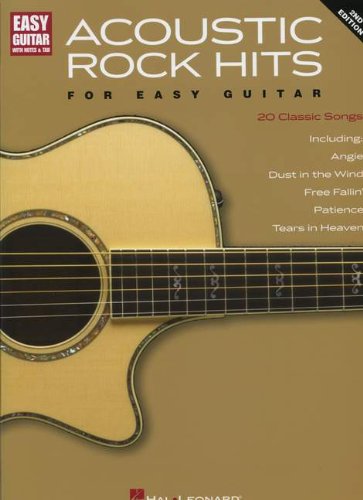 ACOUSTIC ROCK HITS FOR EASY  GUITAR 2ND EDITION           WITH NOTES & TAB