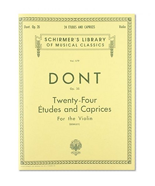 24 Etudes and Caprices, Op. 35: For the Violin