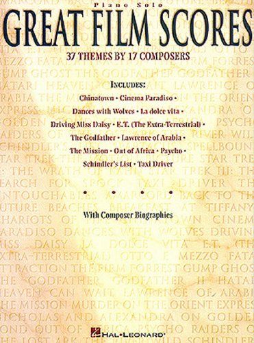 Great Film Scores (Piano Solo Songbook)