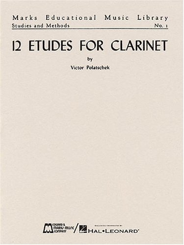 12 Etudes for Clarinet: Clarinet Method (Woodwind Method)