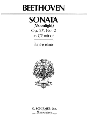Sonata in C# Minor, Op. 27, No. 2 ("Moonlight") Complete
