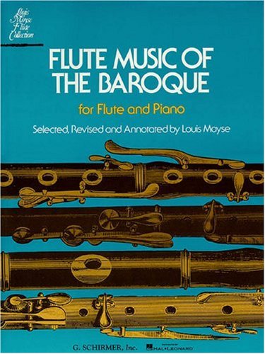 Flute Music of the Baroque: For Flute and Piano (Woodwind Solo)