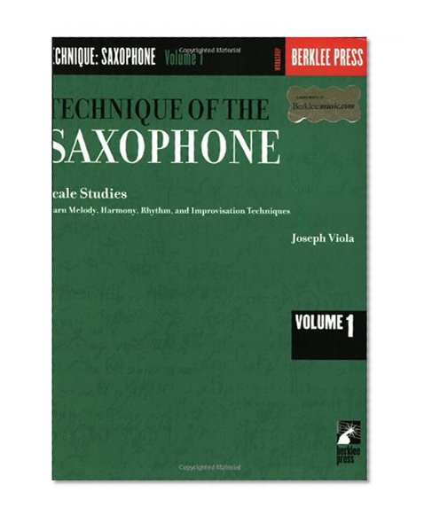 Technique of the Saxophone: Scale Studies