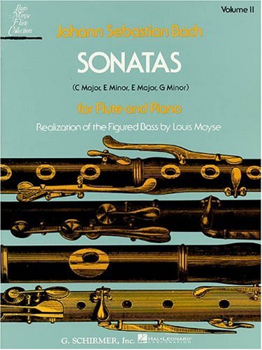 Bach: Sonatas for Flute and Piano, Volume 2