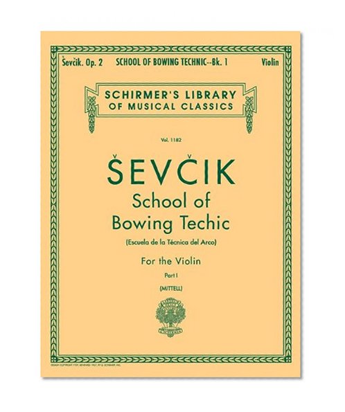 School of Bowing Technics, Op. 2 - Book 1: Violin Method