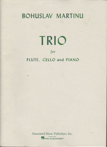 Trio in C Major: Set of Parts for Flute, Cello and Piano