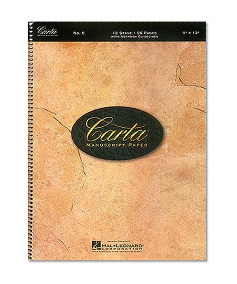 Carta Manuscript Paper No. 9 - Basic