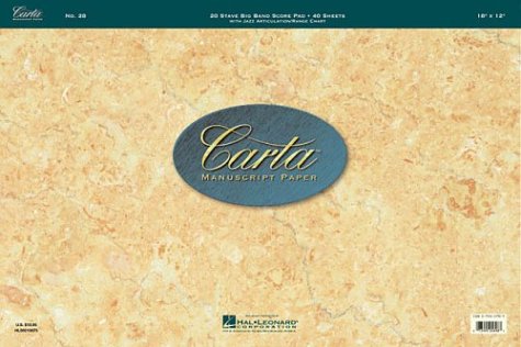 Carta Manuscript Paper No. 28 - Professional