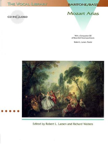 Mozart Arias for Baritone/Bass: The Vocal Library (Vocal Collection)