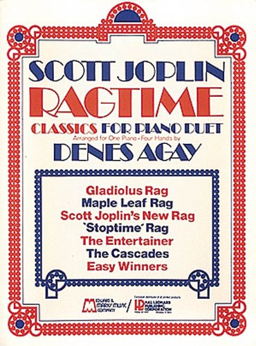 Scott Joplin Ragtime Classics for Piano Duet (one piano, four hands)