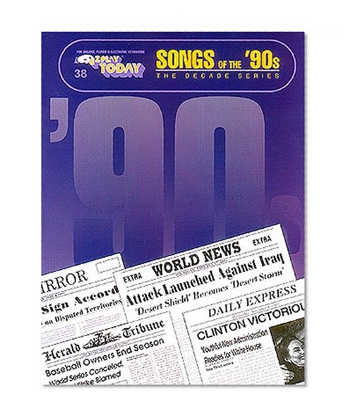 Songs of the '90s: E-Z Play Today Volume 38