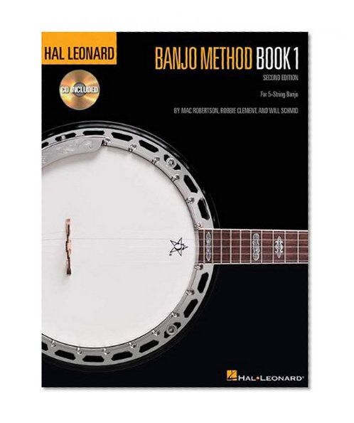 Book Cover Hal Leonard Banjo Method - Book 1 - Book/CD Pkg. 2nd Edition