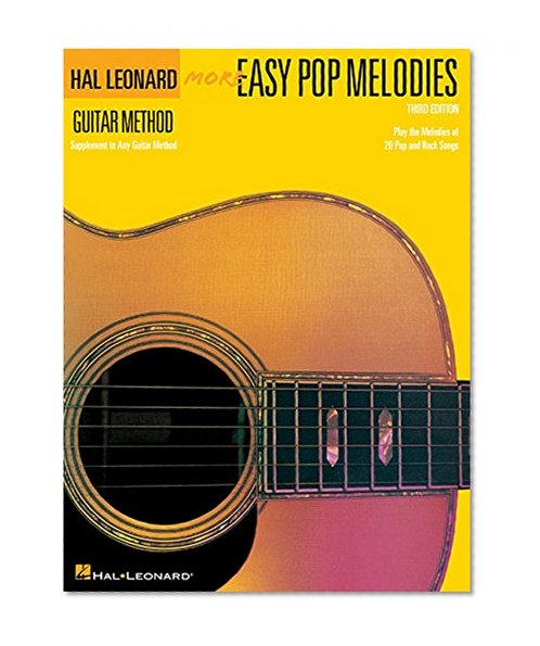 Book Cover More Easy Pop Melodies: Correlates with Book 2