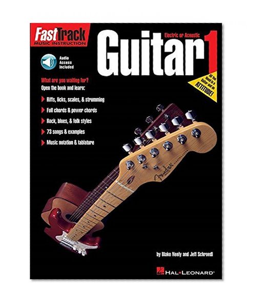Book Cover FastTrack Guitar Method - Book 1 (Fasttrack Series)