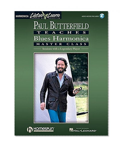 Paul Butterfield - Blues Harmonica Master Class: Book/CD Pack