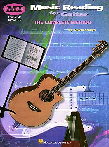 Book Cover Music Reading for Guitar (The Complete Method)