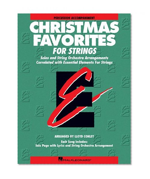Essential Elements Christmas Favorites for Strings: Percussion Accompaniment (Essential Elements for Strings)