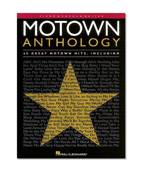 Book Cover Motown Anthology: Piano, Vocal, Guitar