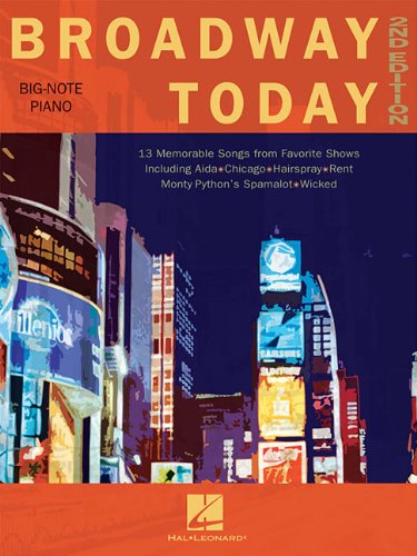 Broadway Today (Big-Note Piano)