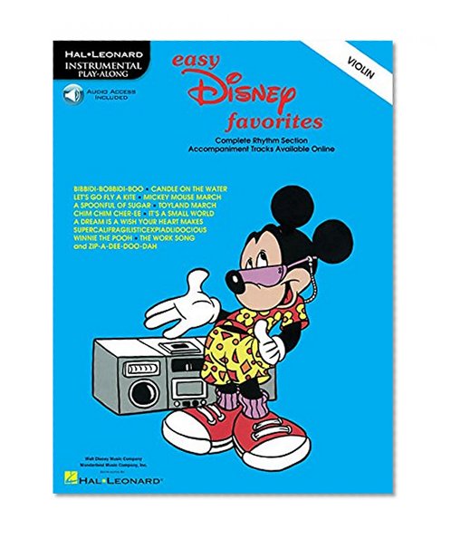 Easy Disney Favorites: Violin Play-Along Pack