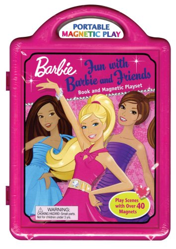 Fun with Barbie and Friends Storybook and Magnetic Playset