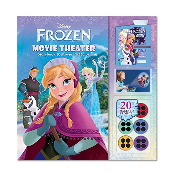 Book Cover Disney Frozen: Movie Theater Storybook & Movie Projector