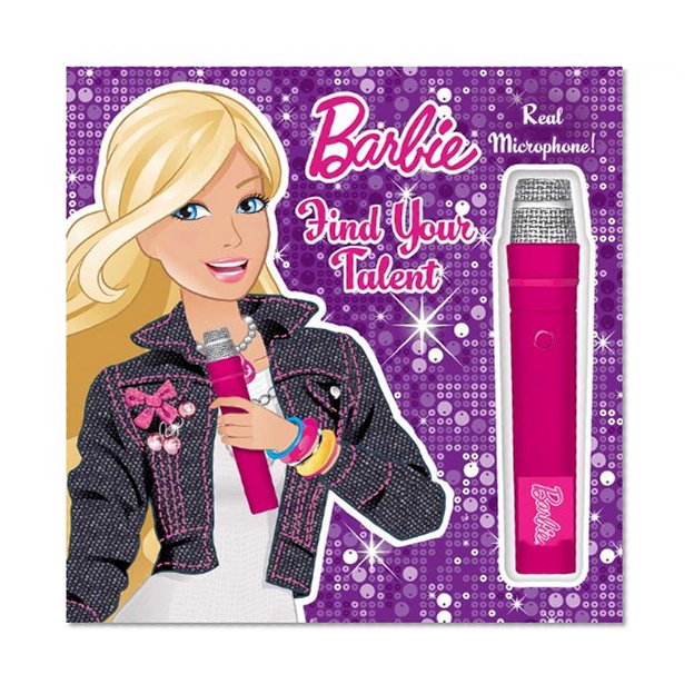 Barbie Find Your Talent: Book with Microphone
