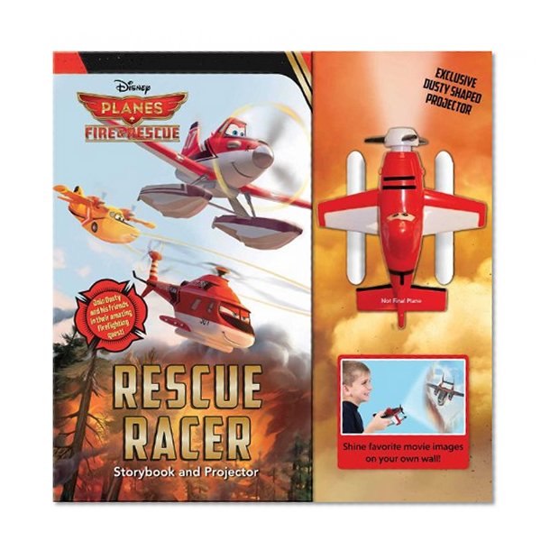 Disney Planes Fire & Rescue: Rescue Racer: Storybook with Movie Projector (Movie Theater)