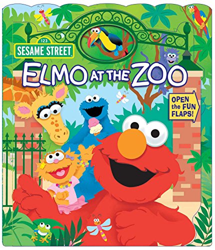 Book Cover Sesame Street: Elmo at the Zoo (1) (Open Door Book)