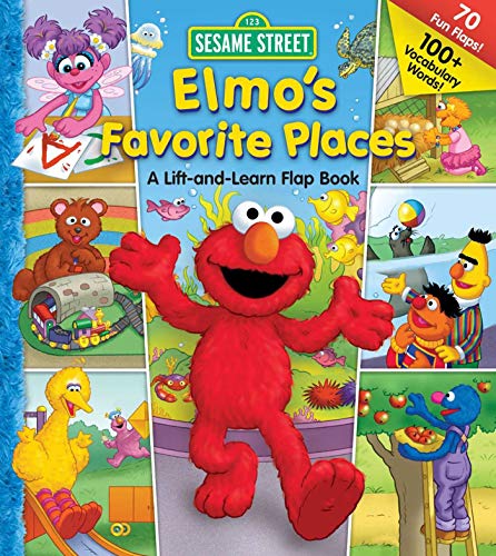Book Cover Sesame Street Elmo's Favorite Places (Lift-The-Flap)