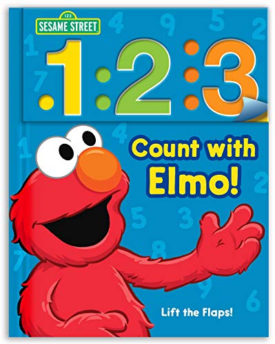 Book Cover Sesame Street: 1 2 3 Count with Elmo!, Volume 1: A Look, Lift, & Learn Book (Look, Lift & Learn Books)