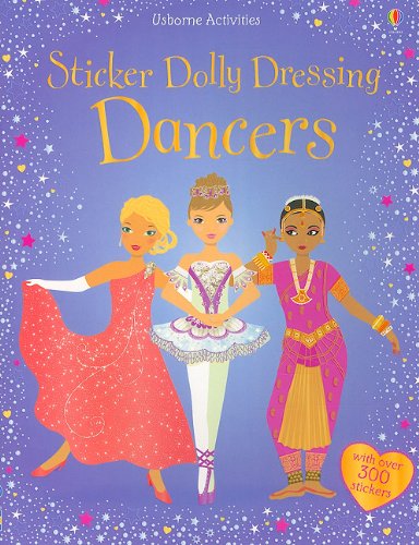Sticker Dolly Dressing Dancers